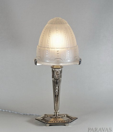 028 アンティーク照明（テーブルランプ）: ミューラー兄弟: 1930  