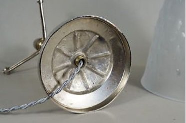 ０２９　アンティーク照明（テーブルランプ）: ミューラー兄弟: 1930年代アール・デコ調