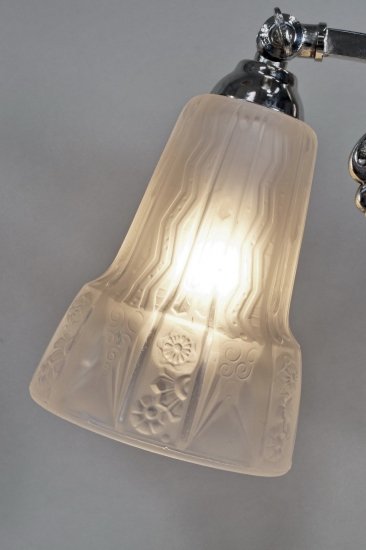 ０９２　ミューラー兄弟：　フランス製　アール・デコ調　ランプ　1930年