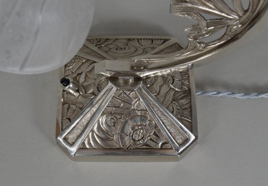 ０９２　ミューラー兄弟：　フランス製　アール・デコ調　ランプ　1930年