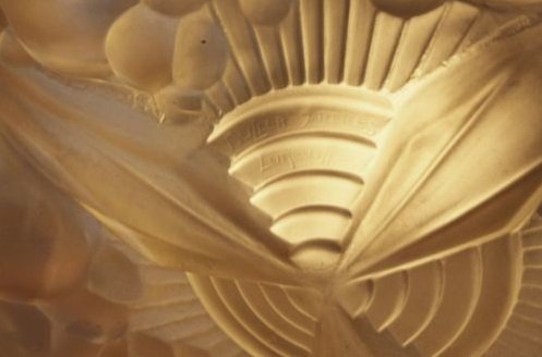 １２３　ミューラー兄弟　フランス製　アール・デコ調　シャンデリア