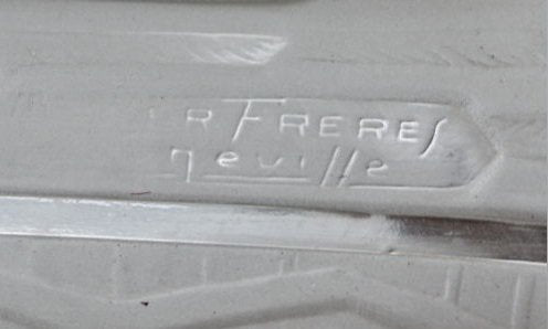 １７７　ミューラー兄弟：フランス　アール・デコ調　ランプ　ペア　1930年