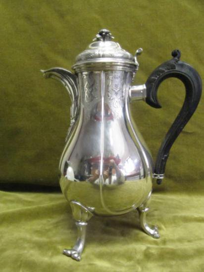 ０５４　フランス製スターリングシルバーポット　Leon Lapar