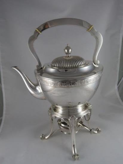 ０５７　オーストリア＝ハンガリー帝国時代　スターリングシルバーポット