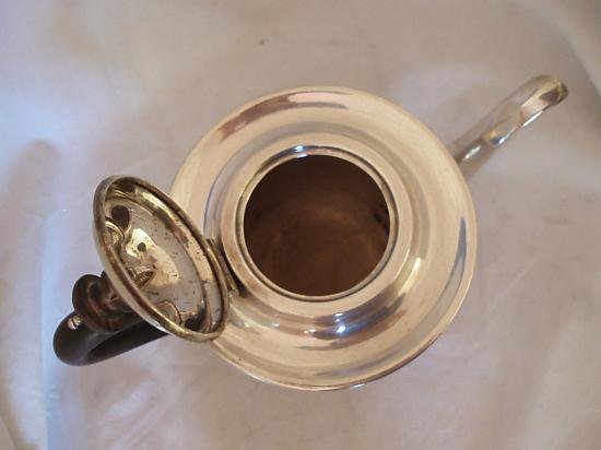 １２２　シルバーポット EDWARDIANのおひとり様用ティーポット スターリングシルバー