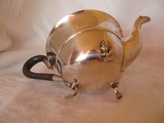 １２２　シルバーポット EDWARDIANのおひとり様用ティーポット スターリングシルバー