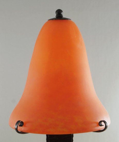 ０７９　ドーム兄弟　＆　ヴァスール　フランス　1930年　アート・デコランプ