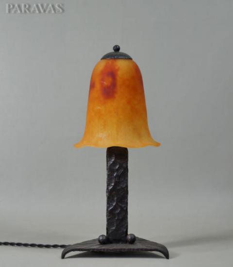 ドーム兄弟　フランス製　アート・デコランプ　1925~1930年