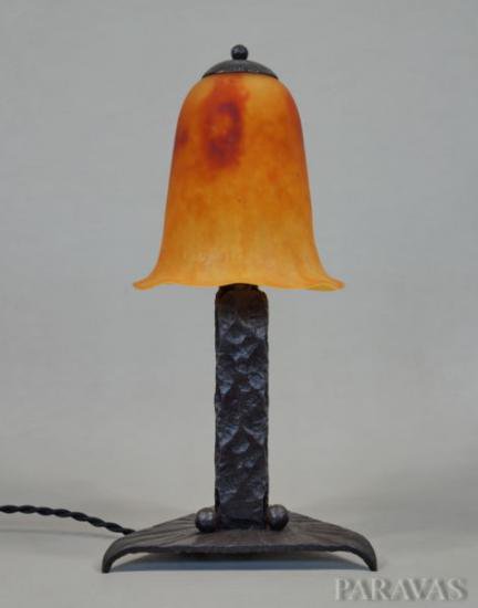 ドーム兄弟　フランス製　アート・デコランプ　1925~1930年