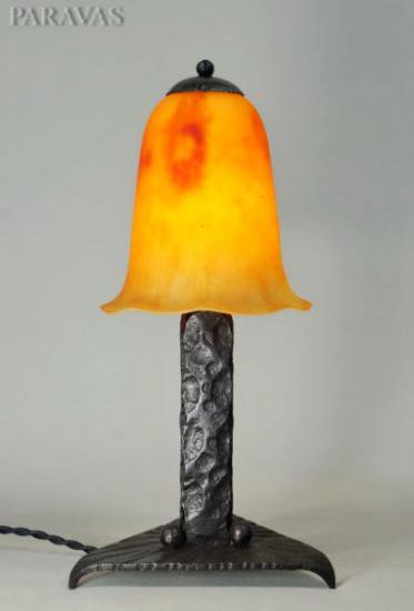 ドーム兄弟　フランス製　アート・デコランプ　1925~1930年