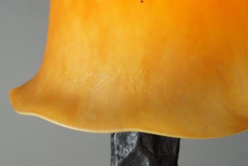 ドーム兄弟　フランス製　アート・デコランプ　1925~1930年