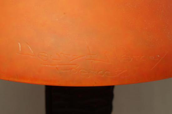 ドーム兄弟＆ヴァスール　フランス製　アート・デコランプ　1930年