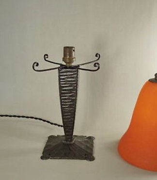 ドーム兄弟＆ヴァスール　フランス製　アート・デコランプ　1930年