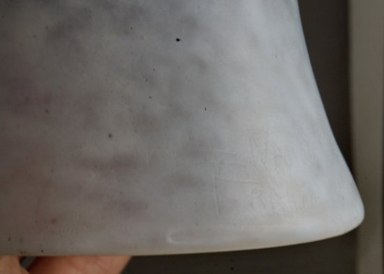 ドーム兄弟　フランス製　アールデコランプ　1925~1930年　鍛鉄製土台