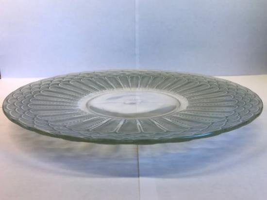 １９５　ルネ　ラリック　緑色ステンドグラス　「JAFFA」　大皿　1931年製