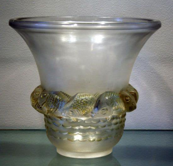 ２７４　ルネ・ラリック　オパルセントの花瓶