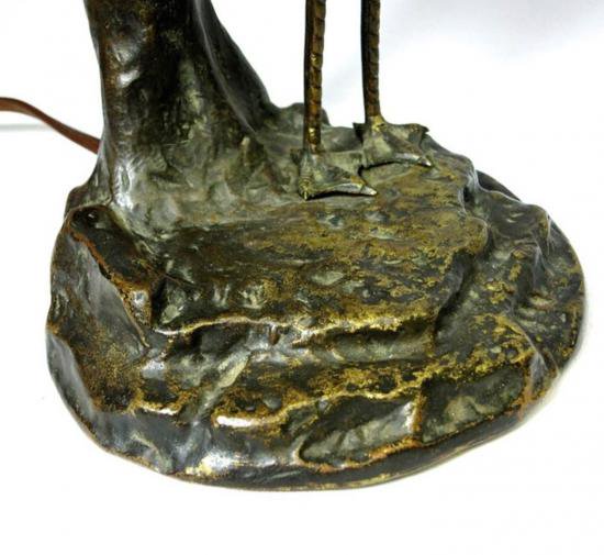 エミールガレ　フレンチカメオのガラスランプ