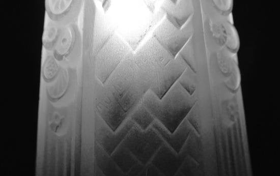 ０３５　ミューラー兄弟　アールデコ　テーブルランプ