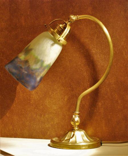 ０３７　ミューラー兄弟　アールデコ　ガラスランプ