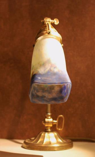 ０３７　ミューラー兄弟　アールデコ　ガラスランプ