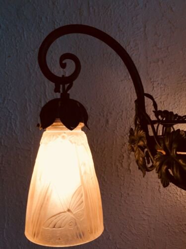 ミューラー兄弟　アールデコ　幾何学文様のシーリングランプ