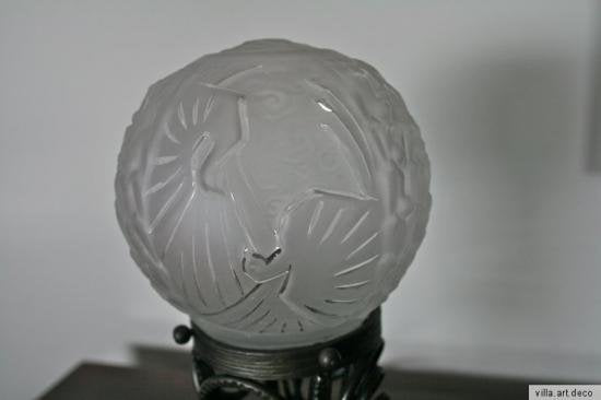 ０５１　ミューラー兄弟　アールデコ　テーブルランプ