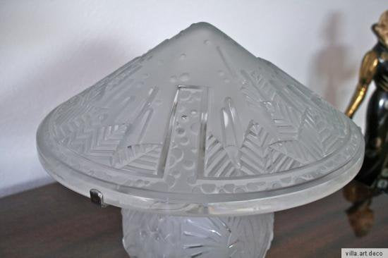 ミューラー兄弟　アールデコ　テーブルランプ