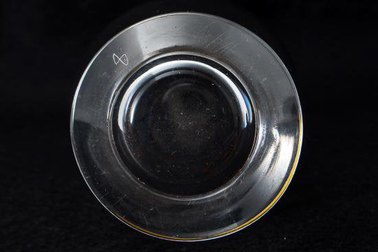 ０４５　アンティークバカラ　薔薇図紋　エナメル彩　デカンタ