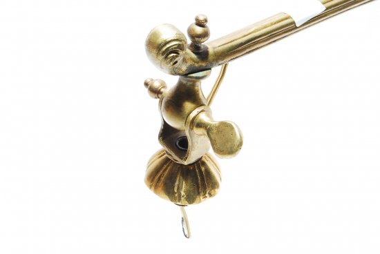 エミールガレ　藤花模様のランプ