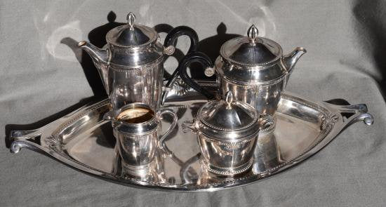 １８６　クリストフル Christofle　ギャレア　コーヒー＆ティーセット