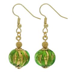 ５５１　ベネチアングラス　ロイヤル　ピアス