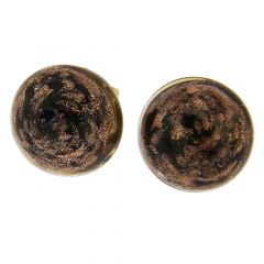 ５５５　ベネチアングラス　スターライトスモールピアス