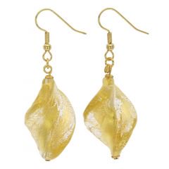 ５５８　ベネチアングラス　ロイヤル　スパイラルピアス