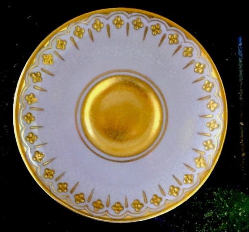 コールポート　ラベンダーのデミタスカップ＆ソーサー