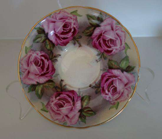 １５４　エインズレイ　キャベツローズのカップ＆ソーサー