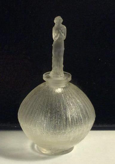 ２８７　ルネ・ラリック　女性像付き香水瓶