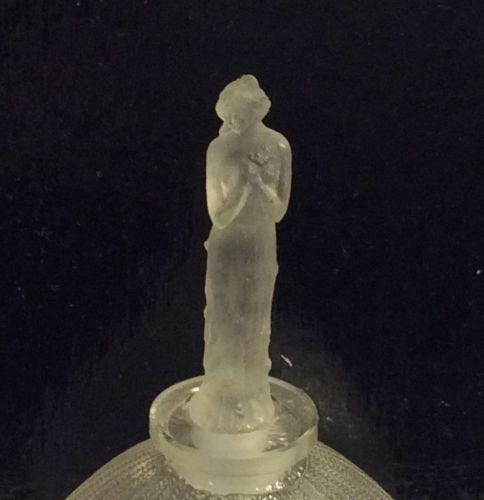 287 ルネ・ラリック 女性像付き香水瓶 – アンティークテーブルウェア