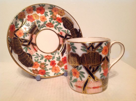 ０１４　コールポート　イギリス製　コーヒーカップ＆ソーサー