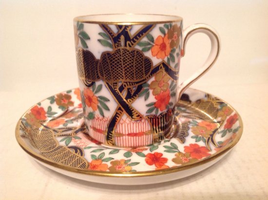 ０１４　コールポート　イギリス製　コーヒーカップ＆ソーサー