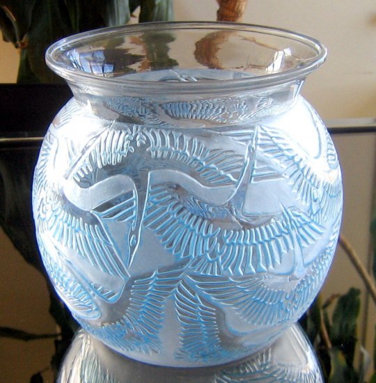 ２８８　ルネ・ラリック　コウノトリの花瓶