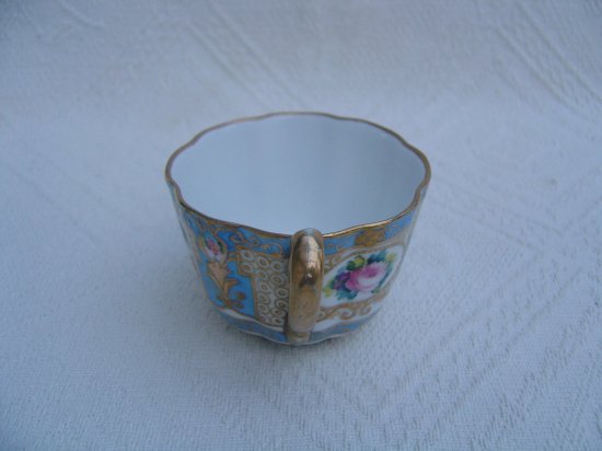 １５１　オールドノリタケ　金彩花模様　3点セット