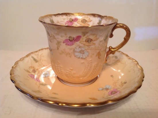 １９１　エインズレイ　花模様のカップ＆ソーサーとお皿のセット