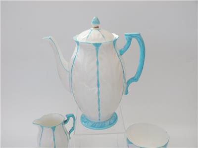 １９２　エインズレイ バタフライハンドル　アールデコ　コーヒーセット