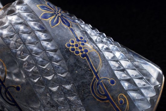 １２９　OLD BACCARAT バカラ 香水瓶 サーペンティン