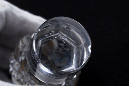 １２９　OLD BACCARAT バカラ 香水瓶 サーペンティン