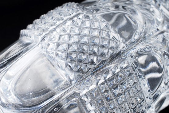 １３１　アンティークバカラ クリスタル切子装飾 デカンタ＆リキュールセット