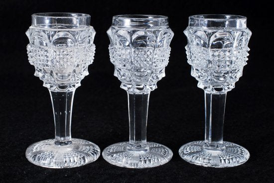 １３１　アンティークバカラ クリスタル切子装飾 デカンタ＆リキュールセット