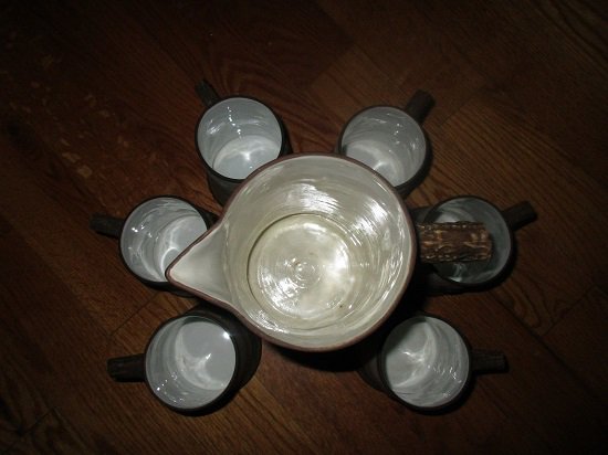 １７２　希少　アンティーク　オールドノリタケ　雄鹿　ジョッキとカップ