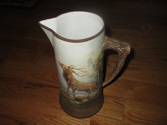 １７２　希少　アンティーク　オールドノリタケ　雄鹿　ジョッキとカップ