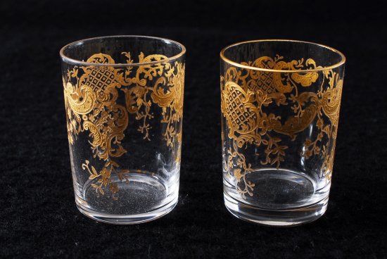 １３７　オールド・バカラ Old Baccarat グラス2個セット